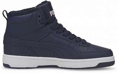 Ботинки Puma Rebound Joy Fur Jr 37547705 р.UK 5,5 темно-синий