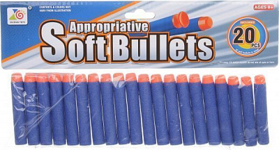 Набір м’яких куль Blaze Storm 20 шт. 01*20