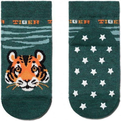 Носки детские Conte-Kids CK Tip-Top (антискользящие) 7С-54СП 474 р.14 бирюзовый 