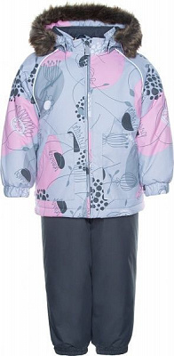 Комплект HUPPA AVERY р.110 сірий 41780030-94128-110