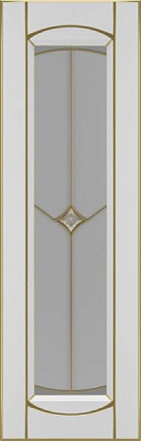 Фасад для кухни Грейд Белый патинированный золотом №383 920x296 ВТ Аркьюит