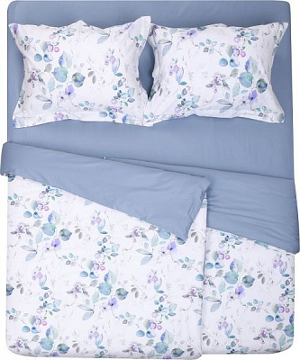 Комплект постельного белья Medelin семейный разноцветный принт Mascioni 