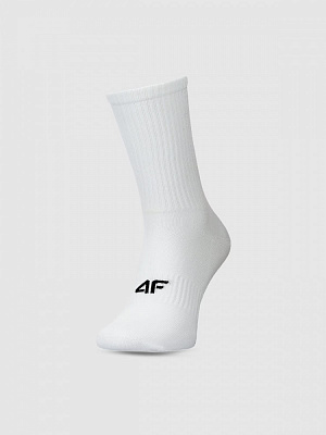 Шкарпетки 4F SOCKS CAS M478 (3pack) 4FWMM00USOCM478-10S р.43-46 білий 3 шт.