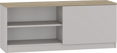 Тумба для обуви Грейд Frosti 480х1200х350 мм дуб крафт серый