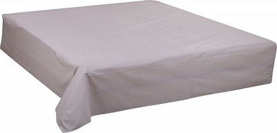 Простирадло горошок 220x240 см бежевий UP! (Underprice)