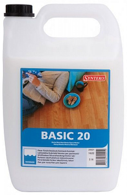 Лак водорастворимый ВASIC 20 SYNTEKO мат 5 л