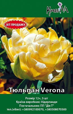 Луковица Тюльпан Verona 3 шт. 