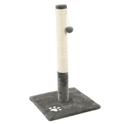 Когтеточка Природа Д01 столбик серая 37х37х66 см