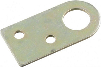 Вушко для замка 40мм жовтий цинк