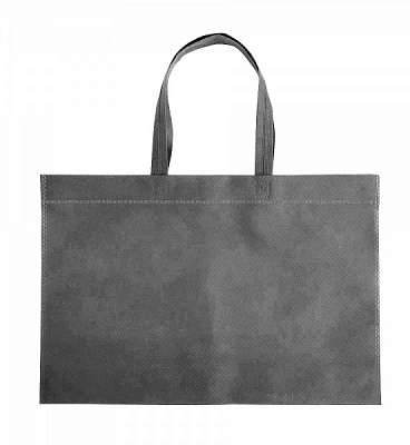 Экосумка 320x450x80 мм серый