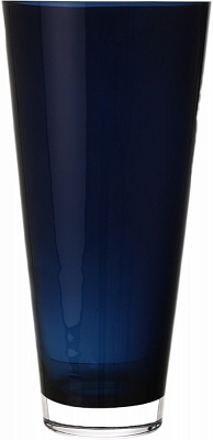 Ваза стеклянная Wrzesniak Glassworks Sofi 30 см синий 17-133B