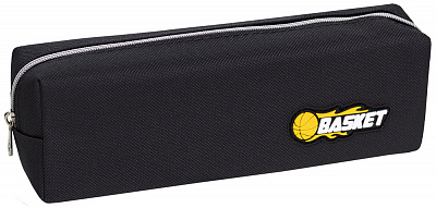 Пенал-кошелек 21x5x6 см 5-022-10 Барвінок черный с рисунком