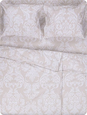 Комплект постельного белья Вензель семейный бежевый La Nuit 