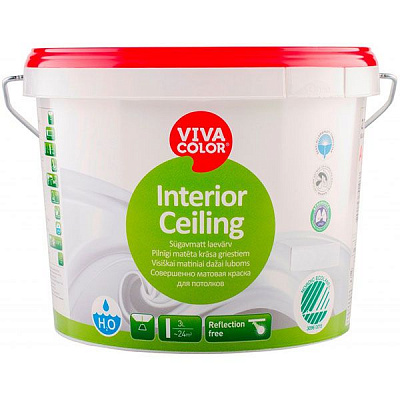 Фарба Vivacolor Interior Ceiling A 9 л