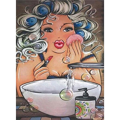 Картина стразами Красотка 30x40 см 954044 Santi 