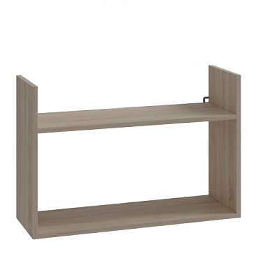 Полка декоративная MatroLuxe 750x500x250 мм дуб сонома 