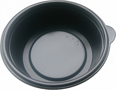 Контейнер UP! (Underprice) Д143/90 мм чорний 50 шт. 0,35 л 8 шт.