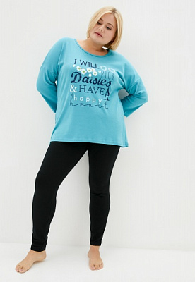 Пижама Роза 210525 5XL р. темно-бирюзовый