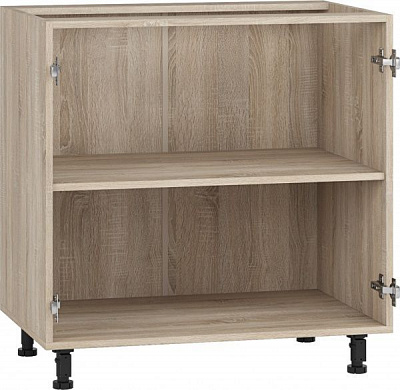 Тумба нижня Грейд розпашна (стандарт) 800x820x522 мм дуб сонома