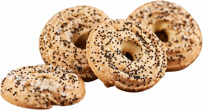 Печиво Biscotti здобне пісочно-відсадне Маргаритка з маком 1,6 кг (4820180811632)