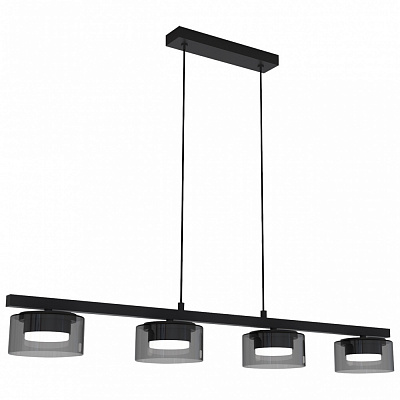 Светильник подвесной Hopfen SAGA-GX-4-PD BK 4x/GX53 черный