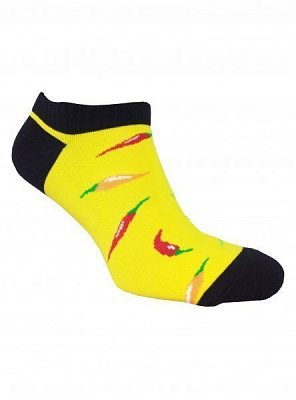 Шкарпетки Молли гострий Перець р. 25 жовтий 1 пар