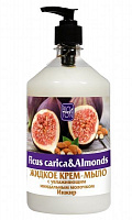 Крем-мыло Bioton жидкое Ficus carica & Almonds 1000 мл