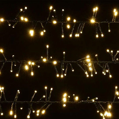 Гирлянда-фейерверк LED 288 ламп 3 м белая