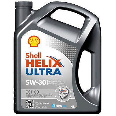 Моторне мастило SHELL Helix Ultra ECT C3 5W-30 4 л (204293)