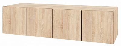 Додатковий сегмент Берегиня Антресоль до шафи Choice 4д3я 400х1600х550 мм дуб сонома / дуб сонома