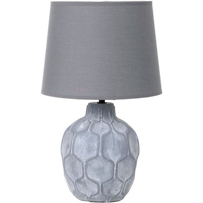 Настільна лампа декоративна Accento lighting ALT-T-H4017G 1x40 Вт E27 сірий