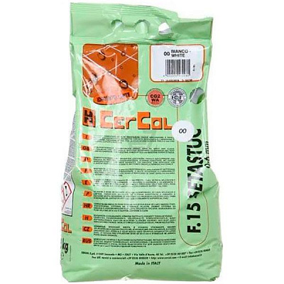 Фуга Cercol F.15 Setastuc 00 5 кг білий