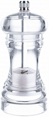 Мельница для перца акриловый со стальными жерновами KLE18QB101 Eurogold