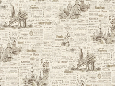 Шпалери вінілові на флізеліновій основі Слов'янські шпалери Elegance collection 2367-02 1,06x10,05 м