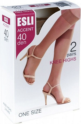 Гольфы ESLI ESLI ACCENT 40 den visone р. 23-25