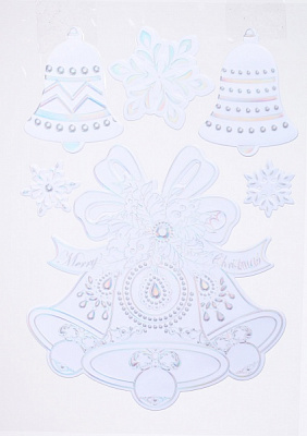 Наклейка декоративна (8 дизайнів) в асортименті 23x32 см