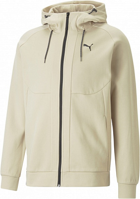 Джемпер Puma PUMATECH FULL-ZIP HOODIE DK 53828288 р. M бежевый