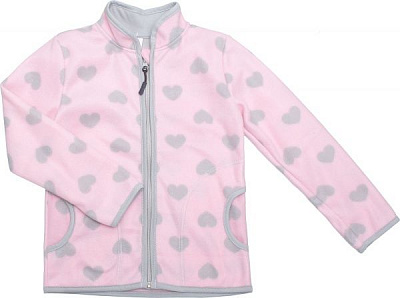 Кофта для девочек Luna Kids флисовая р.110 розовый 