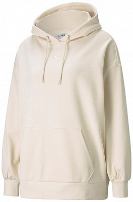 Худи Puma Classics Oversized Hoodie 53041299 р. L белый