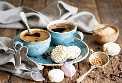 Репродукция Утренний кофе 35x50 см Арт Фемелі 