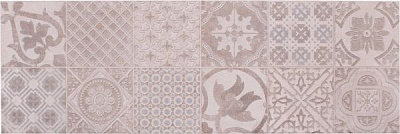 Плитка Allore Group Porto Vetro Grey W\DEC M 25х75 NR Glossy 1