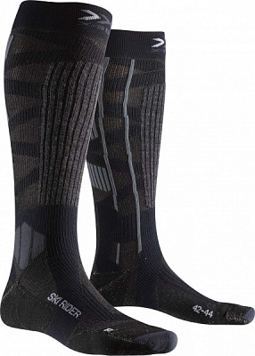 Носки X-Socks SKI RIDER SILVER 4.0 XS-SMKRW19U-G163 р.42-44 темно-серый