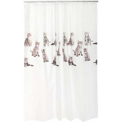 Штора для душа Bacchetta Kitten Grigio 07