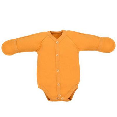 Полукомбинезон унисекс Татошка р.56 желтый с рисунком 1402353ндз 