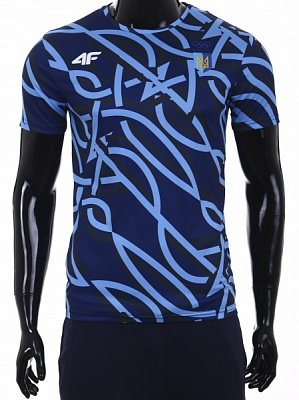 Футболка 4F TSHIRT FNK 4FSSS23TFTSM1219-31S р.2XL синий