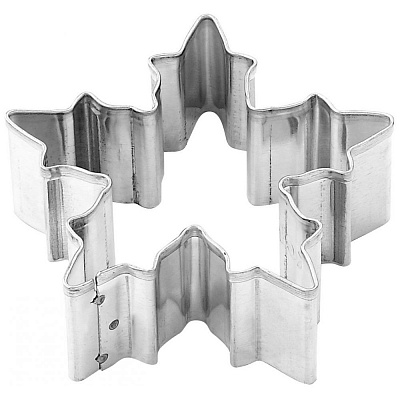 Форма для вирізання печива Zenker Сніжинка мала 5,3х5х2 см 7830