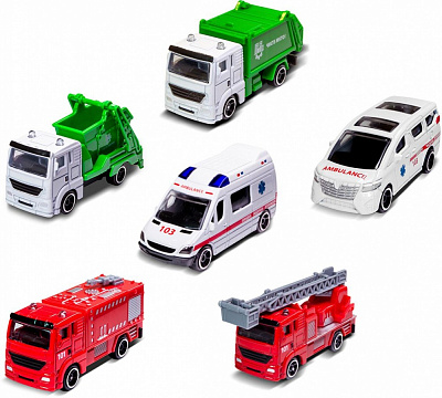 Міні-модель TechnoDrive 1:64 Міська служба в асортименті 250421CG