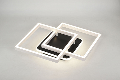 Люстра потолочная Sensio LED TOLEDO S445 6930Lm 3000-6000K 63 Вт черный/белый