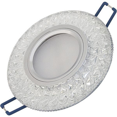 Светильник точечный Estares CR 0316 CL/CHR 35 Вт GU5.3 прозрачный/хром 