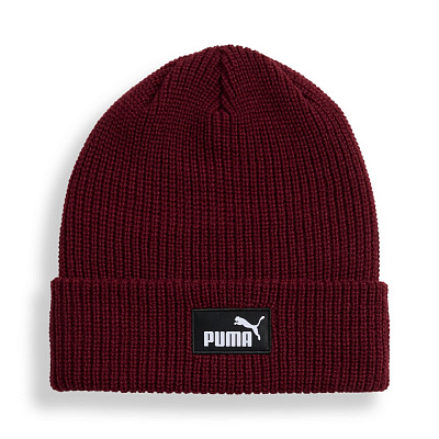 Шапка Puma ESS High Crown Beanie 02641003 р.os бордовый